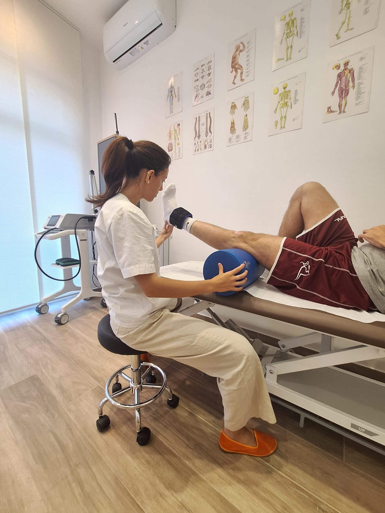 Fisioterapista in studio